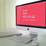 Free PSD iMac Mockup
