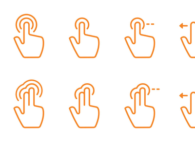 Free Hand Gesture Icons