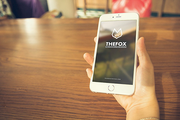 TheFox – Free iPhone 6 PSD Mock Ups